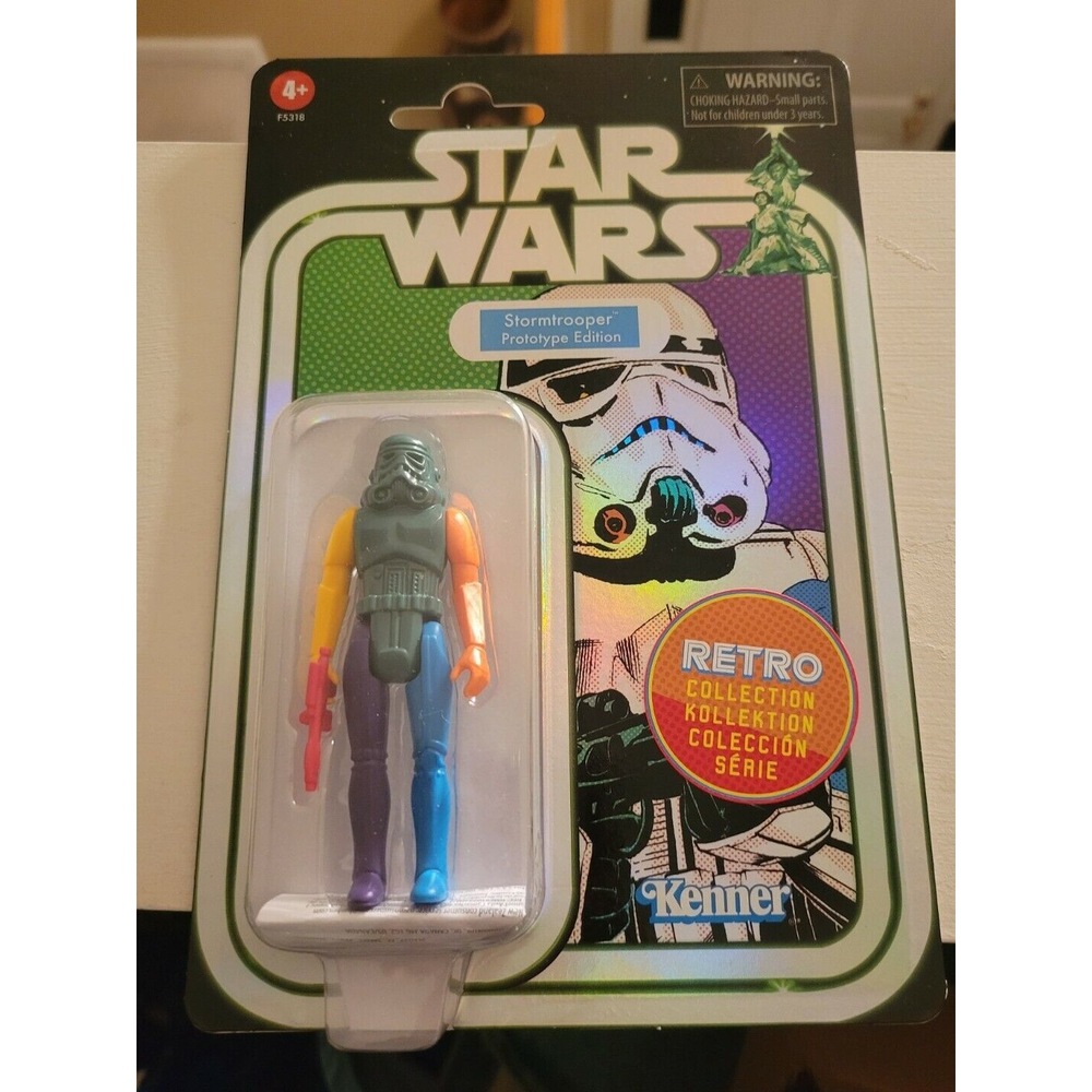 Hasbro Star Wars Retro Collection Storm Trooper Prototype Edition Action Figure